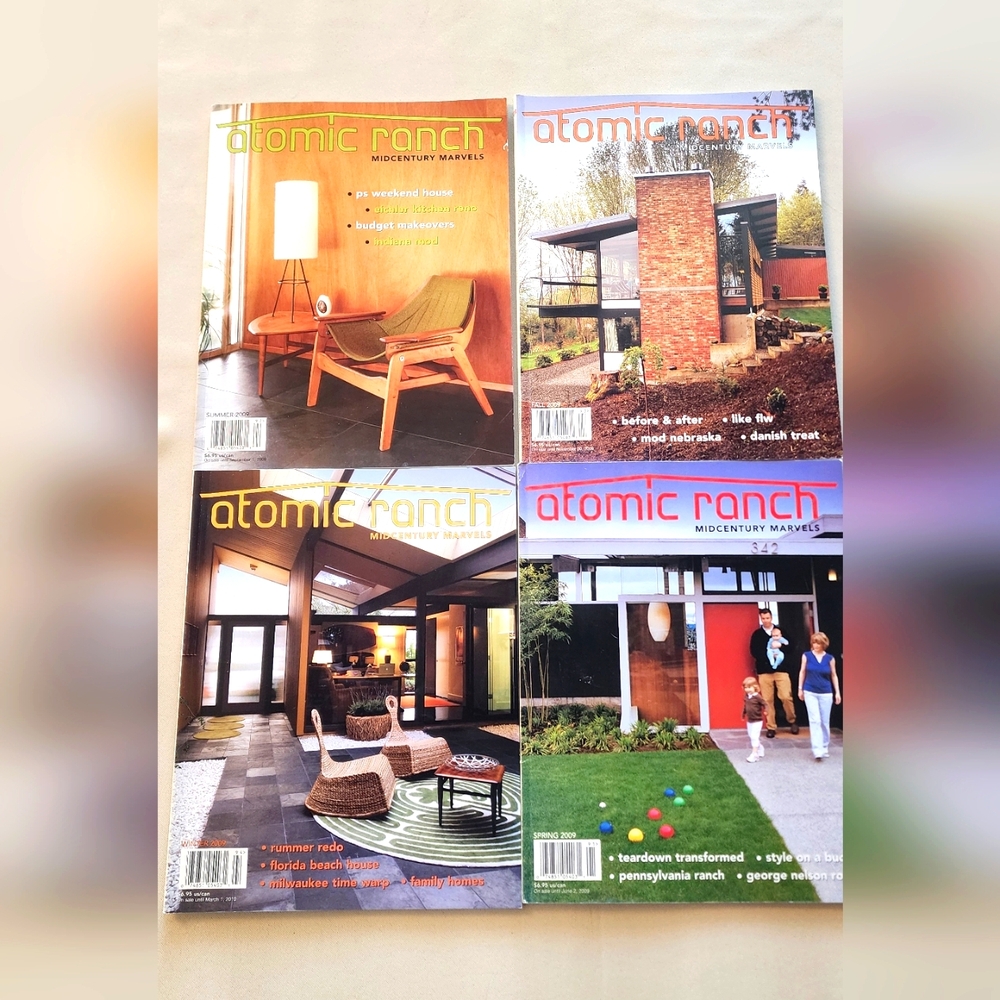 Atomic Ranch Magazine 2009 4 Issues